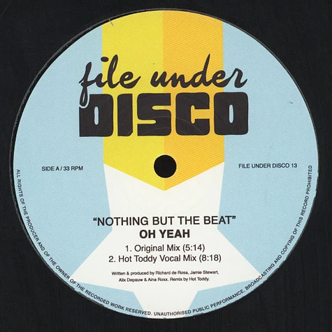 Oh Yeah - Nothing But The Beat