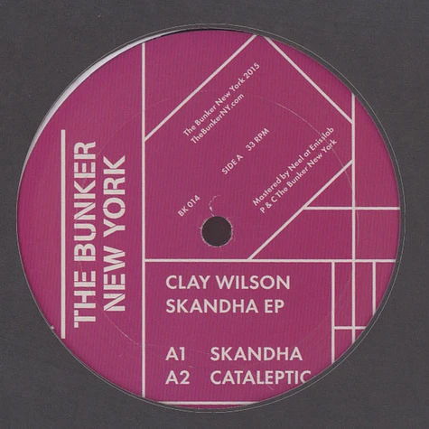 Clay Wilson - Skandha EP