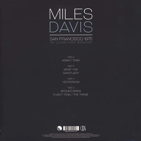 Miles Davis - San Francisco 1970