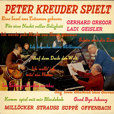 Peter Kreuder - Peter Kreuder Spielt