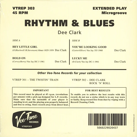 Dee Clark - Rhythm & Blues