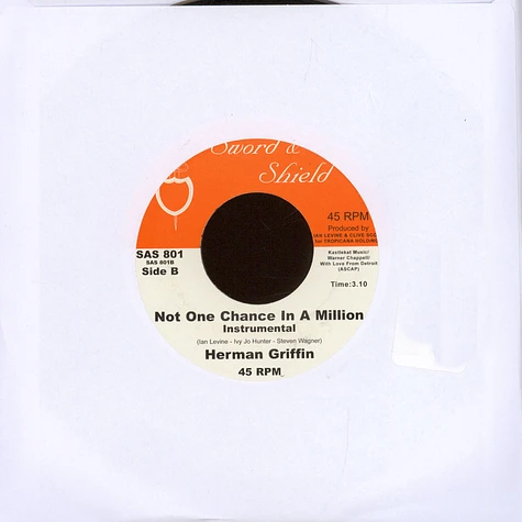 Herman Griffin - Not One Chance In A Million