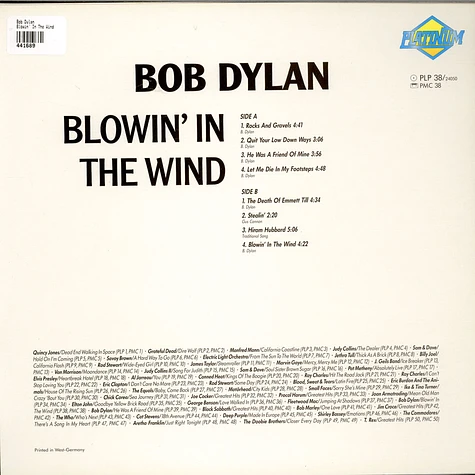 Bob Dylan - Blowin' In The Wind