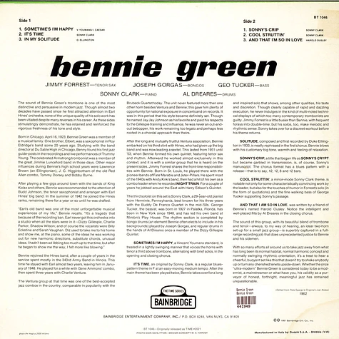 Bennie Green - Bennie Green