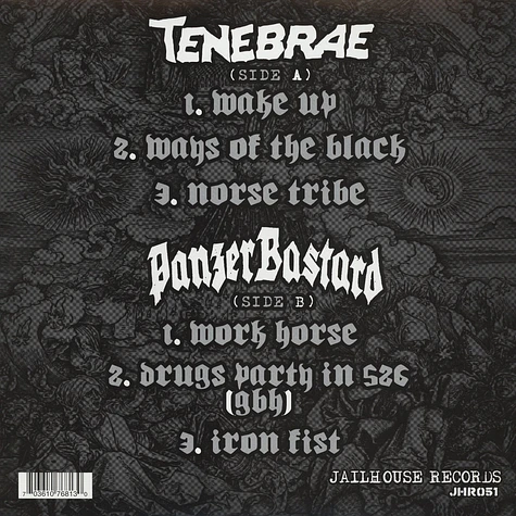 Tenebrae / Panzerbastard - Sons Of Belial