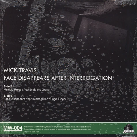 Mick Travis - Face Disappears After Interrogation