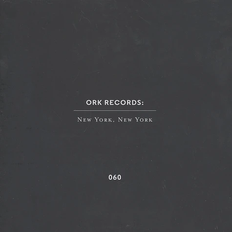 V.A. - Ork Records: New York, New York