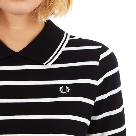 Fred Perry - Flat Knit Collar Stripe T-Shirt
