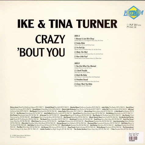 Ike & Tina Turner - Crazy 'Bout You