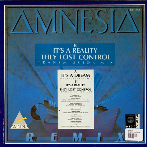 Amnesia - It's A Dream (Remix)
