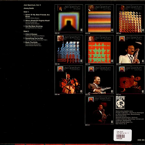 Jimmy Smith - Jazz Spectrum Vol. 5