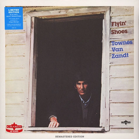 Townes Van Zandt - Flyin' Shoes Blue Vinyl Edition