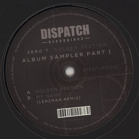 Zero T - Golden Section Album Sampler 1