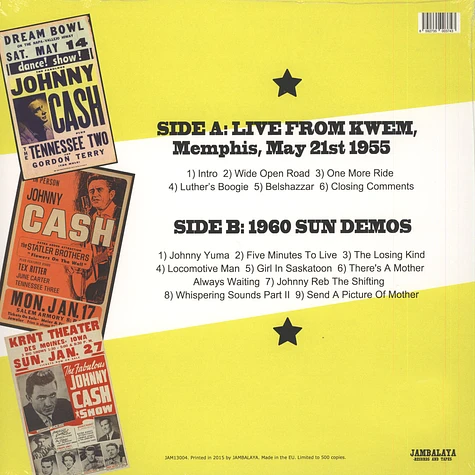 Johnny Cash - Wide Open Road: 1960-1962 Rarities