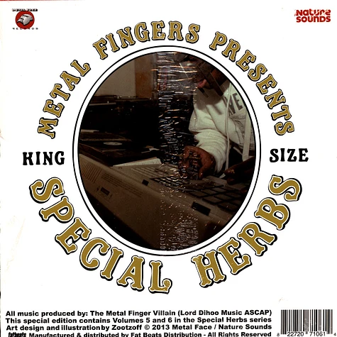 MF DOOM - Special Herbs Volume 5 & 6