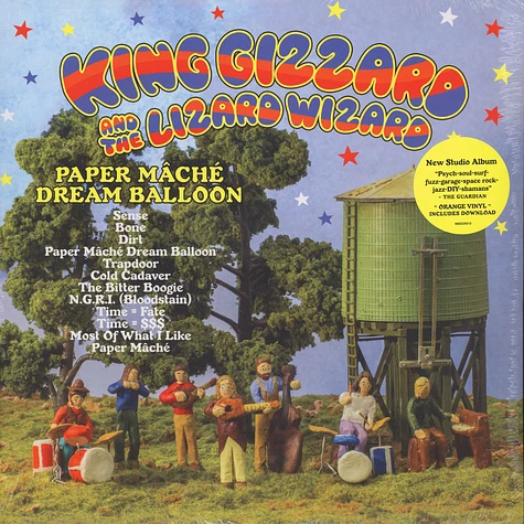 King Gizzard & The Lizard Wizard - Paper Mache Dream Balloon Orange Vinyl Edition