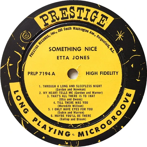 Etta Jones - Something Nice