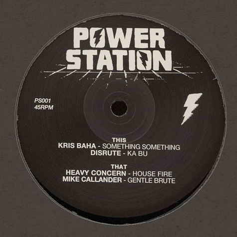 Kris Baha / Disrute / Nick Murray / Mike Callander - Power Station VA001