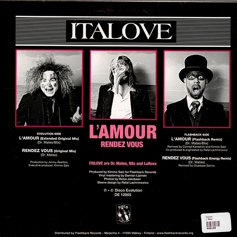 Italove - L'amour / Rendez Vous