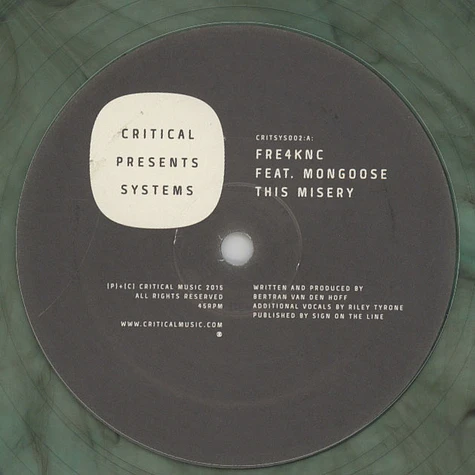 Fre4knc - Critical Presents: Systems 002