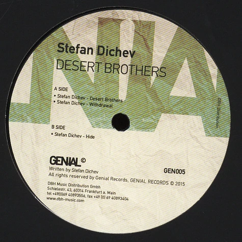 Stefan Dichev - Desert Brothers