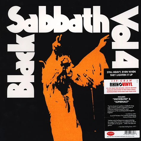 Black Sabbath - Volume 4