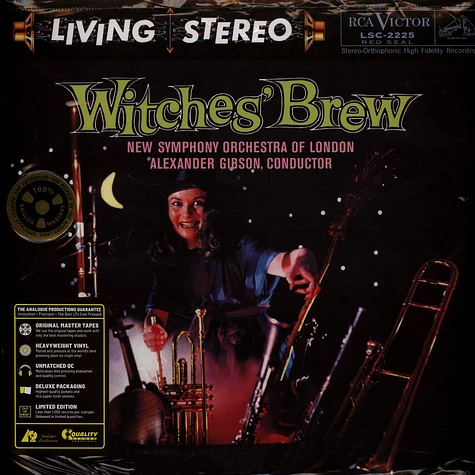 Alexander Gibson & The New Symphony Orchestre Of London - Witches' Brew 200g Vinyl Edition