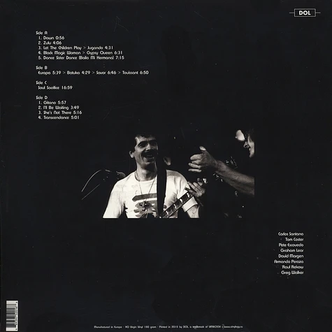Santana - Live At Cow Palace, Daly City, CA, December 31 1977 180g Vinyl Edition