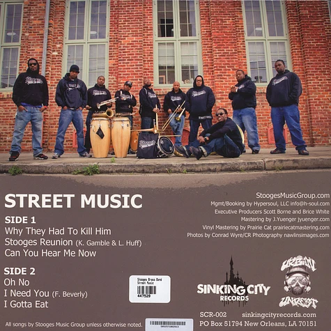 Stooges Brass Band - Street Music