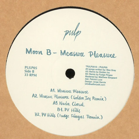 Moon B - Measure Pleasure