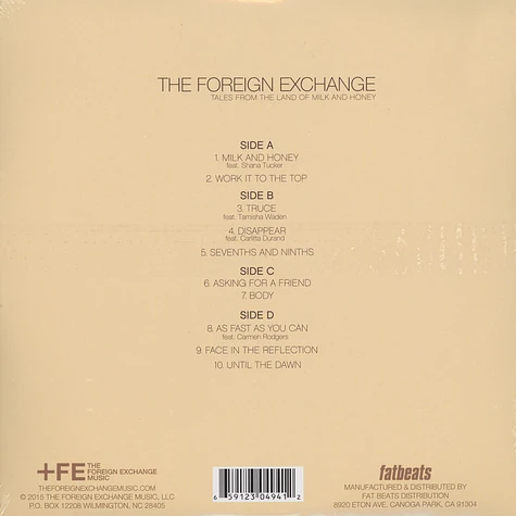 The Foreign Exchange - Tales From The Land Of Milk And Honey Colored Vinyl Edition