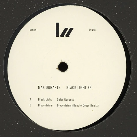 Max Durante - Black Light EP