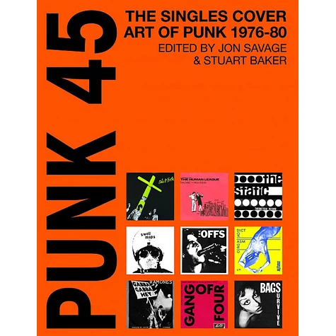 Jon Savage - Punk 45: Original Punk Rock Singles Cover Art