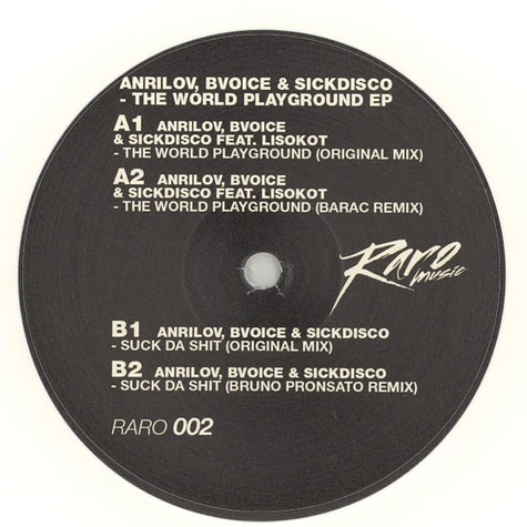 Anrilov, Bvoice & Sickdisco - The World Playground Feat. Bruno Pronsato