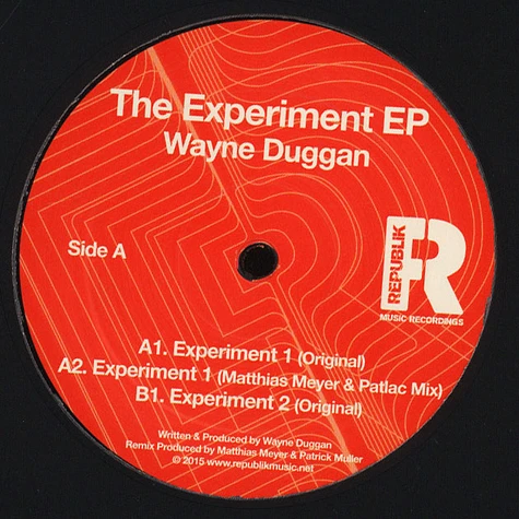 Wayne Duggan - The Experiment EP