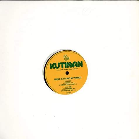 Kutiman - Music Is Ruling My World