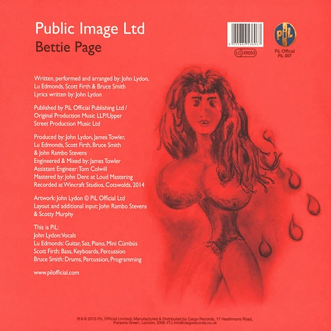 Public Image Ltd - Bettie Page