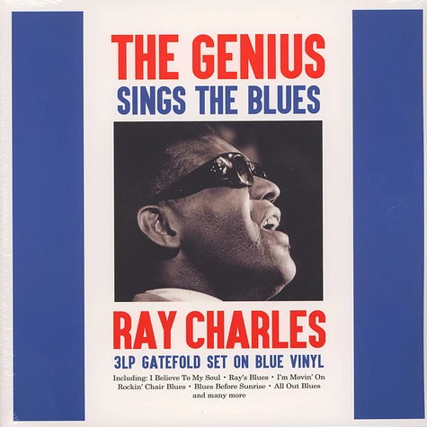 Ray Charles - The Genius Sings The Blues Blue Vinyl Edition