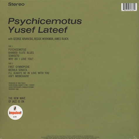 Yusef Lateef - Psychicemotus Back To Black Edition