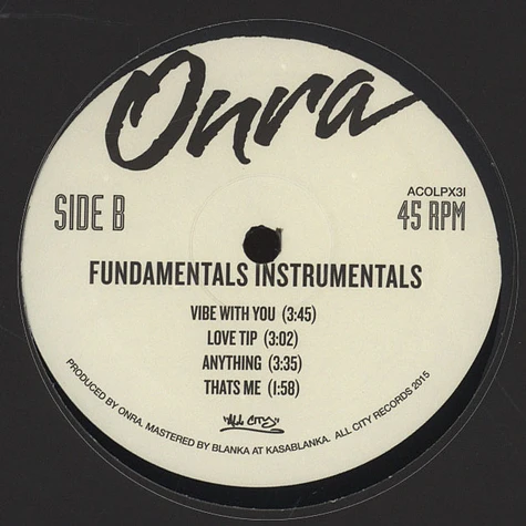 Onra - Fundamentals Instrumentals