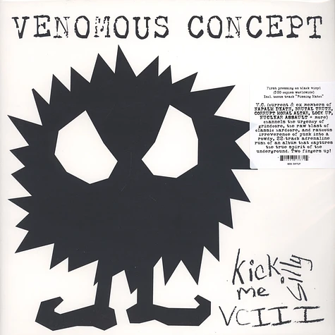 Venomous Concept - Kick Me Silly VCIII Black Vinyl Edition