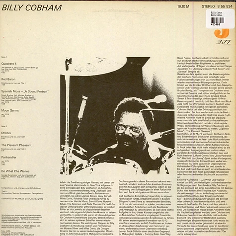 Billy Cobham - Billy Cobham