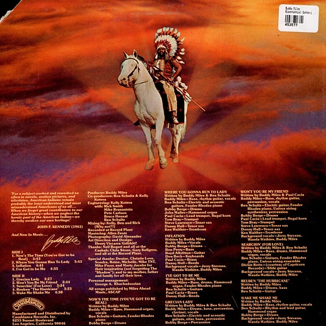 Buddy Miles - Bicentennial Gathering Of The Tribes