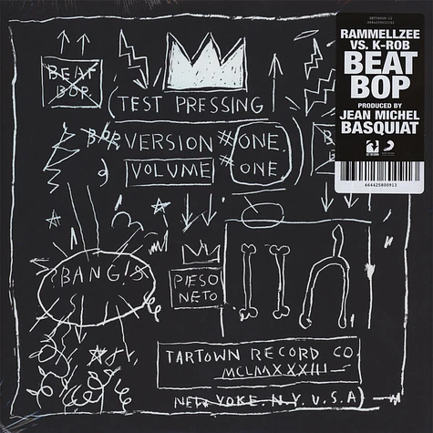Rammellzee Vs. K-Rob - Beat Bop Black & White Vinyl Edition