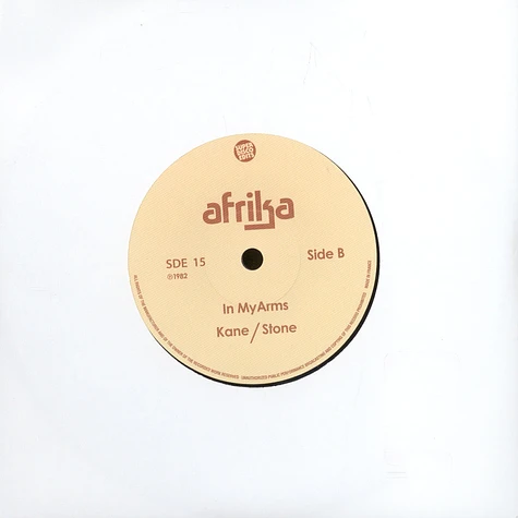 Afrika - Don't Waste Your Time / In My Arms