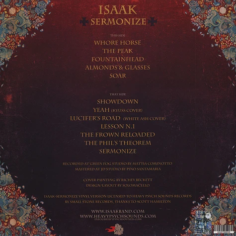 Isaak - Sermonize Black Vinyl Edition