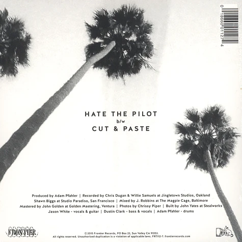 California - Hate The Pilot