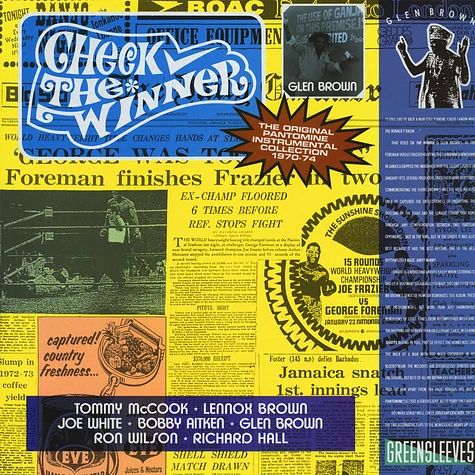 Glen Brown - Check The Winner (1970-1974 Instrumentals)