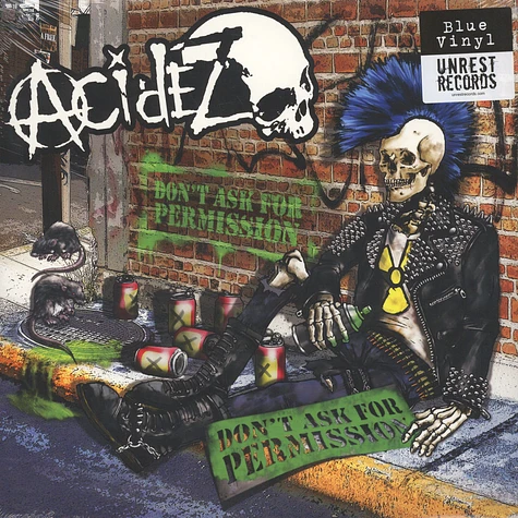 Acidez - Don't Ask For Permission (Random Black, Yellow And Blue Vinyl)