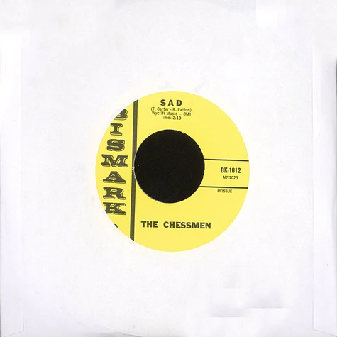 Chessmen - I Need You Here Colored Vinyl Edition